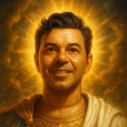 Muñeco celestial