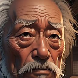 Anime old man 