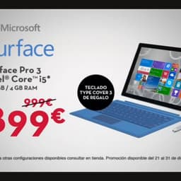 Surface Pro 3 met Proximus abonament [BE]