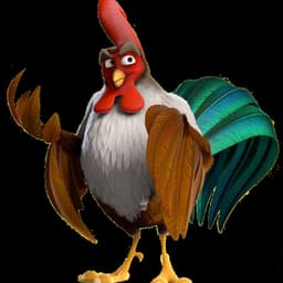 DON PONCHO_HUEVOCARTOON_UN GALLO CON MUCHOS HUEVOS