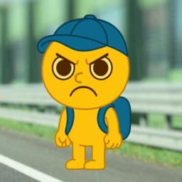 Bimo Kills A Blue Haired Girl On the Road