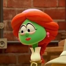 Petunia rhubarb from the veggietales show