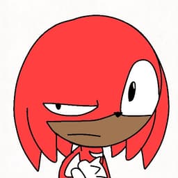 Knuckles The Echidna (Sonic: Shattered Crystals)