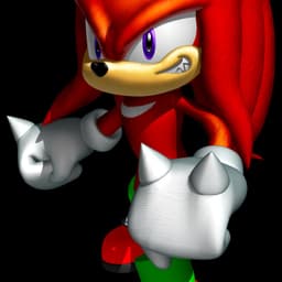 Knuckles The Echidna (Sonic Heroes)