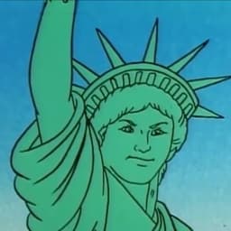 Super Mario Statue of Liberty