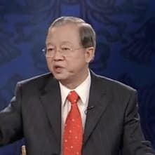 贪官领导黑色西装红领带男