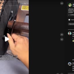 西语螺丝刀拧椅子男