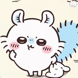 莫莫咖 飞鼠 chiikawa