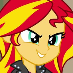 Sunset Shimmer Voz Amenazante