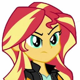 Sunset Shimmer Molesta XD
