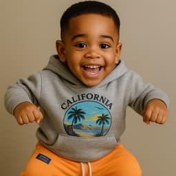 Baby Chris brown singing