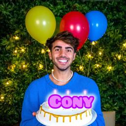 Fede saluda a Cony 