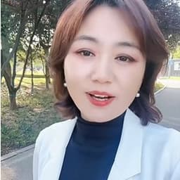 外扣卷毛发小珍珠耳饰中年女士