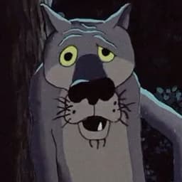 Волк из жил был пес