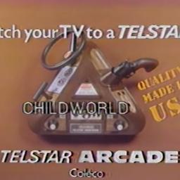 Coleco Telstar Arcade 1977 Ad Announcer