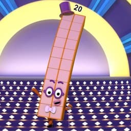 Numberblock 20 (Spanish voice)