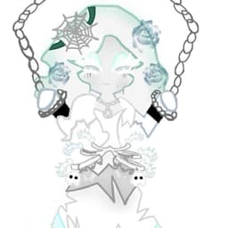 Crumbled widow cookie