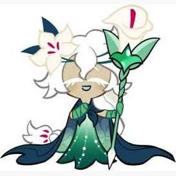 White lily cookie 