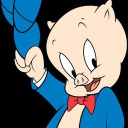 Porky pig (Looney tunes)