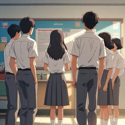 crowded student
