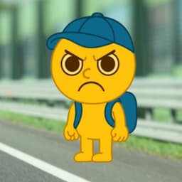 Bimo Kills A Blue Haired Girl On the Road