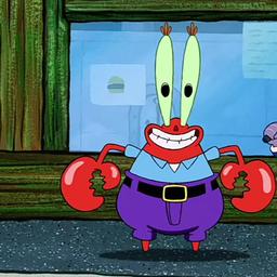 Sr Sirigueijo bob esponja 🧽 amo dinheiro 