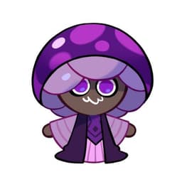 Poison mushroom cookie