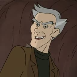 Professor Lampwick (Malcolm McDowell)