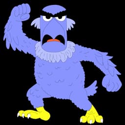 Sam the Eagle from The Muppets (Frank Oz)