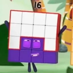 Sixteen/16 (Numberblocks)