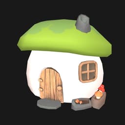 mushroom house