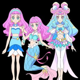 Laura Cure La Mer (VA: Hidaka Rina)