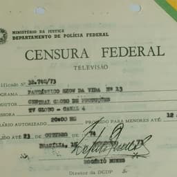 Locutor das Fichas de Censura Federal