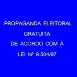 Locutor do Horário Eleitoral - TV Gazeta ES (2004)