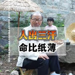 人出三汗