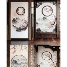 侧白色地中海老头衫