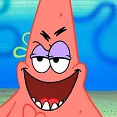 Patrick star my voice SpongeBob SquarePants 