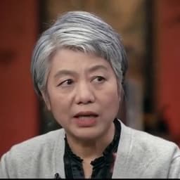 苍老白发老人女