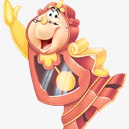 Cogsworth (David Ogden Stiers)