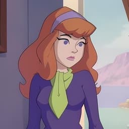 Daphne  from scooby doo 