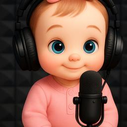 Niña emocionada 