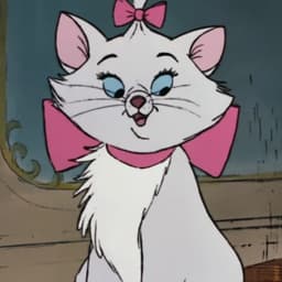 marie kitten (from The Aristocats)