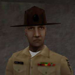 Drill Instructor. Sharpe(Half-Life Opposing Force)