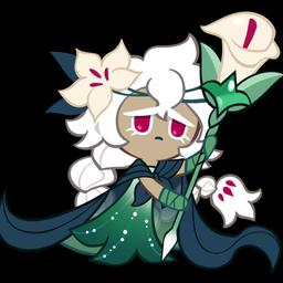 White lily cookie