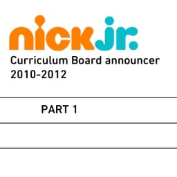 Nick Jr. curriculum announcer (2010-12) Part 1
