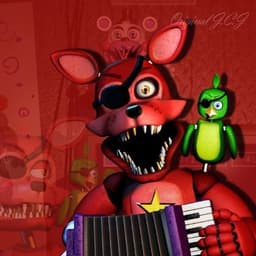 Rockstar Foxy from fnaf