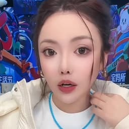 双眼皮大眼睛女生