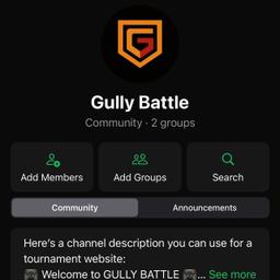 Gully battle