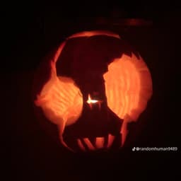 Fire pumpkin 