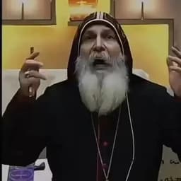 A bishop preaching in cathedral 